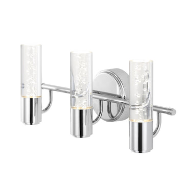 Bolha Minimalist Modern Bubble Acrylic/Iron Integrated LED Vanity Light